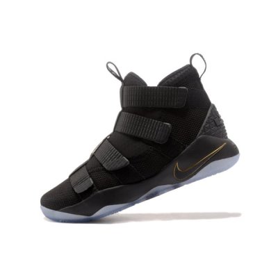 Nike Erkek Lebron Soldier 11 Sfg Ep Siyah / Metal Altın Basketbol Ayakkabısı Türkiye - 7PS6XV9H